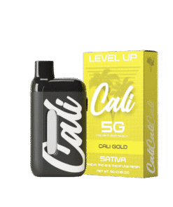 Cali Gold THCA Pre-Heat Disposable 5G – Level Up