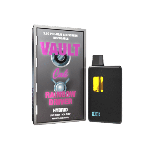 Rainbow Driver THCA THCP Disposable 3.5 Gram – Vault