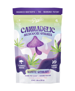 Purple Cannadelic Microdose Gummies