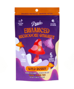 Purple Cannadelic Microdose Gummies